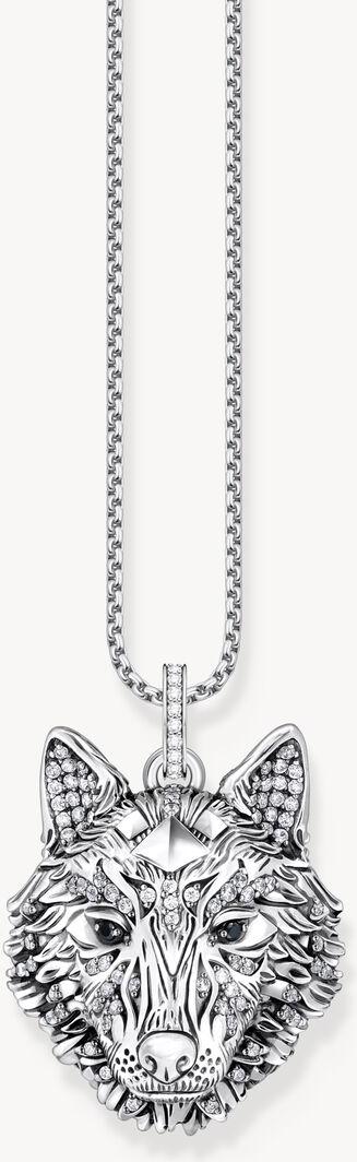 Thomas Sabo Rebel Wolf & Crystals PE965-691-21 Pendant