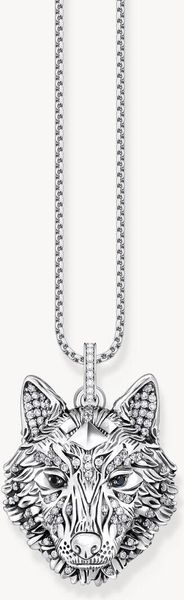 Thomas Sabo Rebel Wolf & Crystals PE965-691-21 Hanger