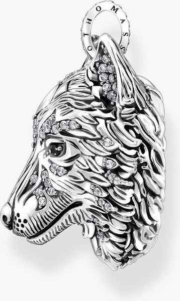 Thomas Sabo Rebel Wolf & Crystals PE965-691-21 Hanger