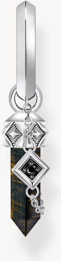 Thomas Sabo Rebel Wolf & Crystals CR724-950-1 Orecchini creole