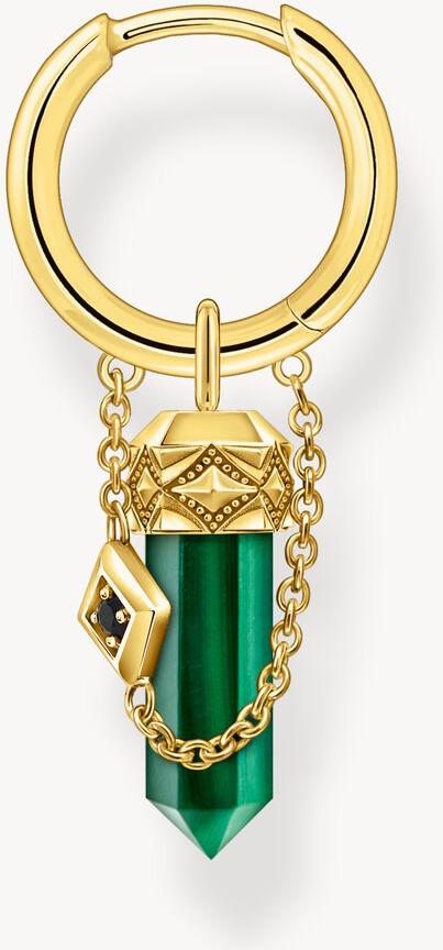 Thomas Sabo Rebel Wolf & Crystals CR724-414-6 Orecchini creole Thomas Sabo Rebel Wolf & Crystals CR724-414-6 Orecchini creole