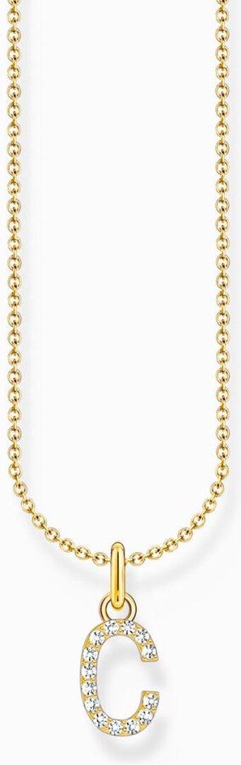 Thomas Sabo Letters KE2242-414-14-L45V Halsketting voor dames Thomas Sabo Letters KE2242-414-14-L45V Halsketting voor dames