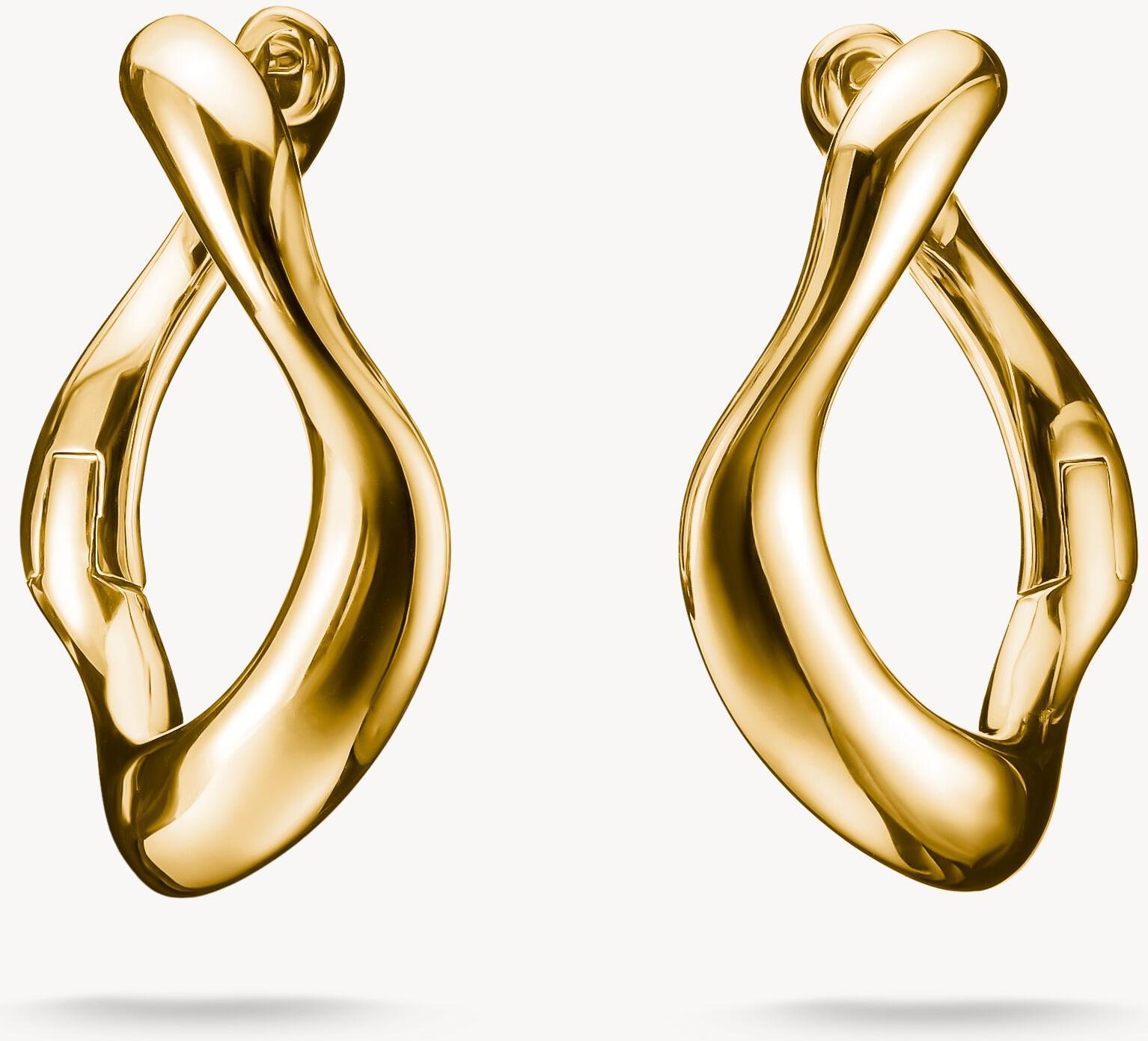 Thomas Sabo Bold Elegance CR754-413-39 Creolen oorbellen Thomas Sabo Bold Elegance CR754-413-39 Creolen oorbellen