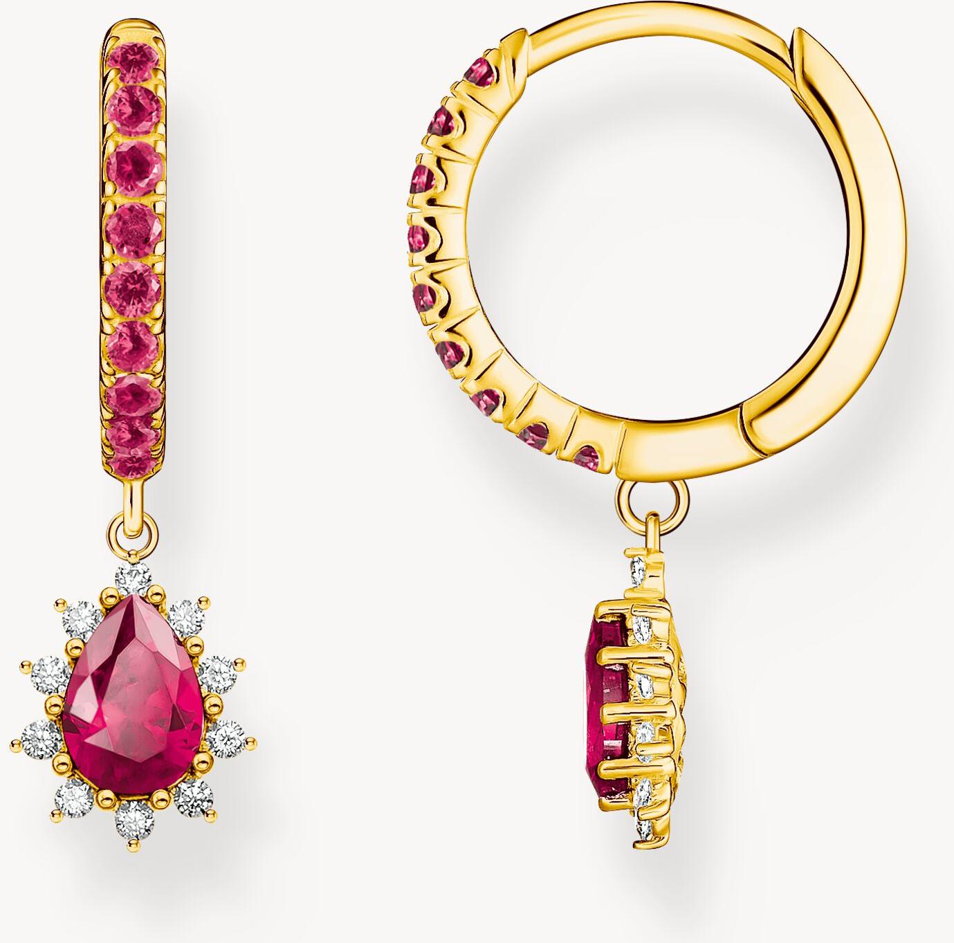 Thomas Sabo True Romance CR748-995-10 Creolen oorbellen Thomas Sabo True Romance CR748-995-10 Creolen oorbellen