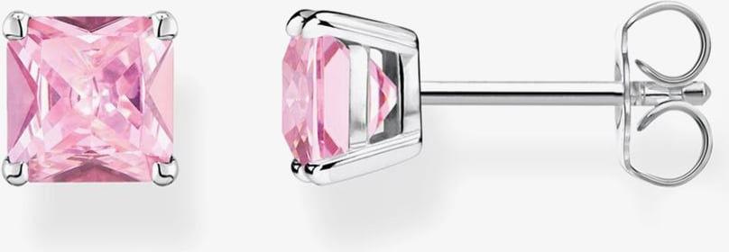 Thomas Sabo Sparkling Pink H2174-051-9 Oorknopjes Thomas Sabo Sparkling Pink H2174-051-9 Oorknopjes