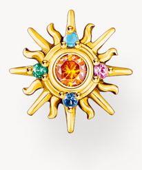Thomas Sabo Sparkling Rainbow & Sun H2284-971-7 Oorknopjes Thomas Sabo Sparkling Rainbow & Sun H2284-971-7 Oorknopjes