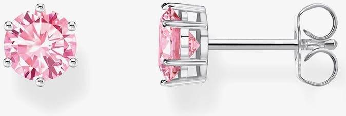 Thomas Sabo Sparkling Pink H2301-051-9 Orecchini a buco Thomas Sabo Sparkling Pink H2301-051-9 Orecchini a buco