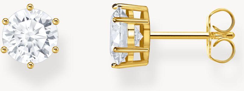 Thomas Sabo Sparkling Gold H2300-414-14 Pendiente de botón Thomas Sabo Sparkling Gold H2300-414-14 Pendiente de botón