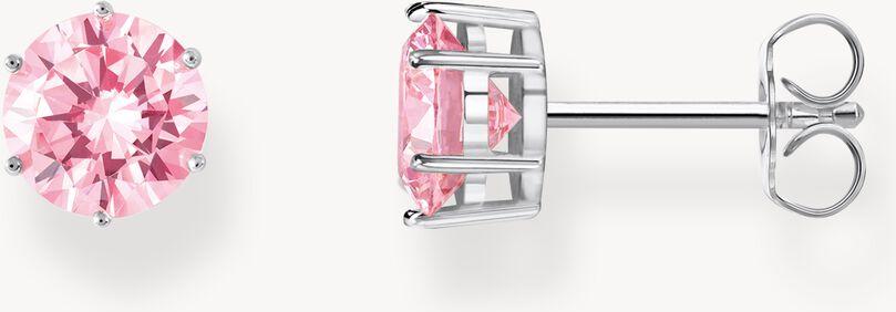 Thomas Sabo Sparkling Pink H2300-051-9 Oorknopjes Thomas Sabo Sparkling Pink H2300-051-9 Oorknopjes