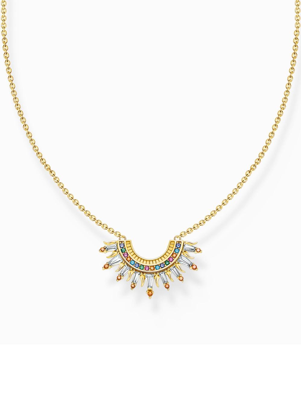 Thomas Sabo Sparkling Rainbow & Sun KE2203-488-7-L45v Chaîne de cou pour femmes