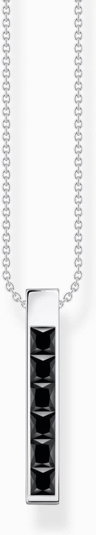 Thomas Sabo Sparkling Black KE2113-643-11-L45V Chaîne de cou pour femmes