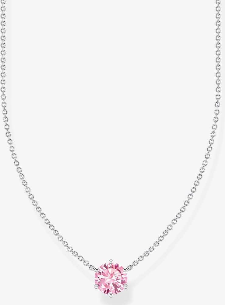 Thomas Sabo Sparkling Pink KE2210-051-9-L45V Cadena de cuello para mujeres