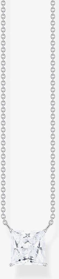 Thomas Sabo Sparkling White KE2212-051-14-L45V Chaîne de cou pour femmes Thomas Sabo Sparkling White KE2212-051-14-L45V Chaîne de cou pour femmes