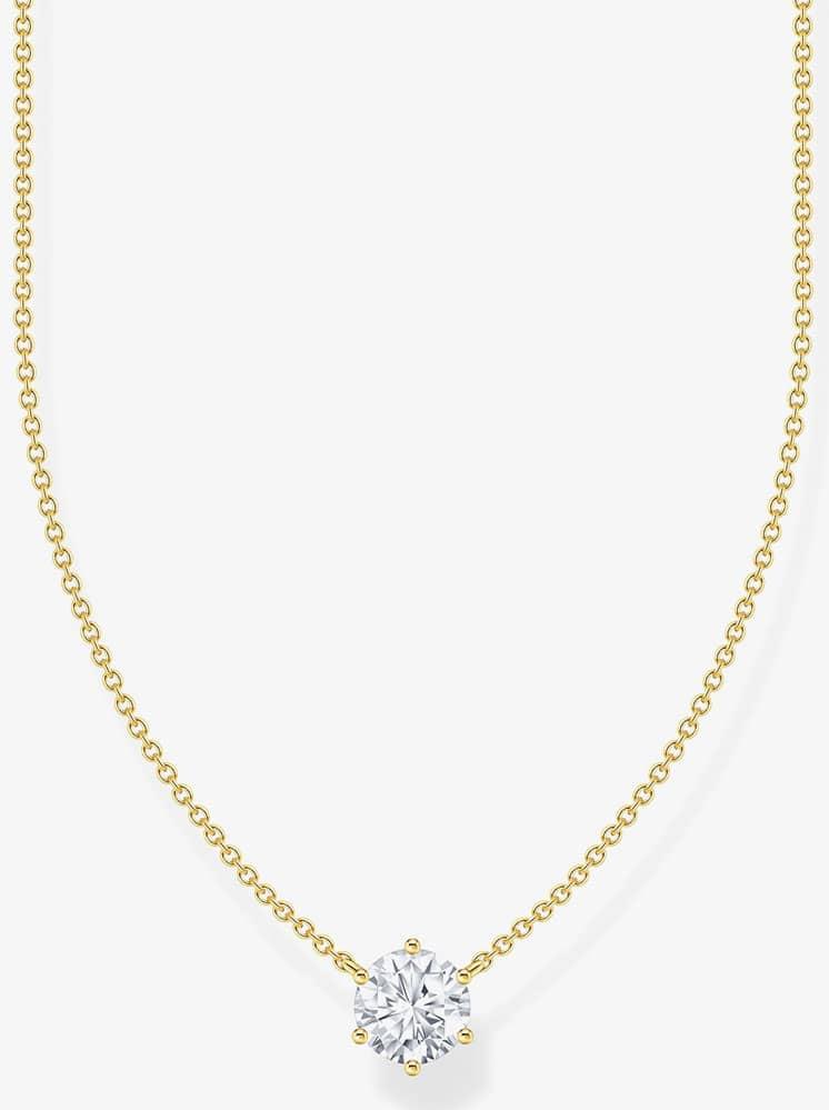 Thomas Sabo Sparkling Gold KE2210-414-14-L45V Chaîne de cou pour femmes