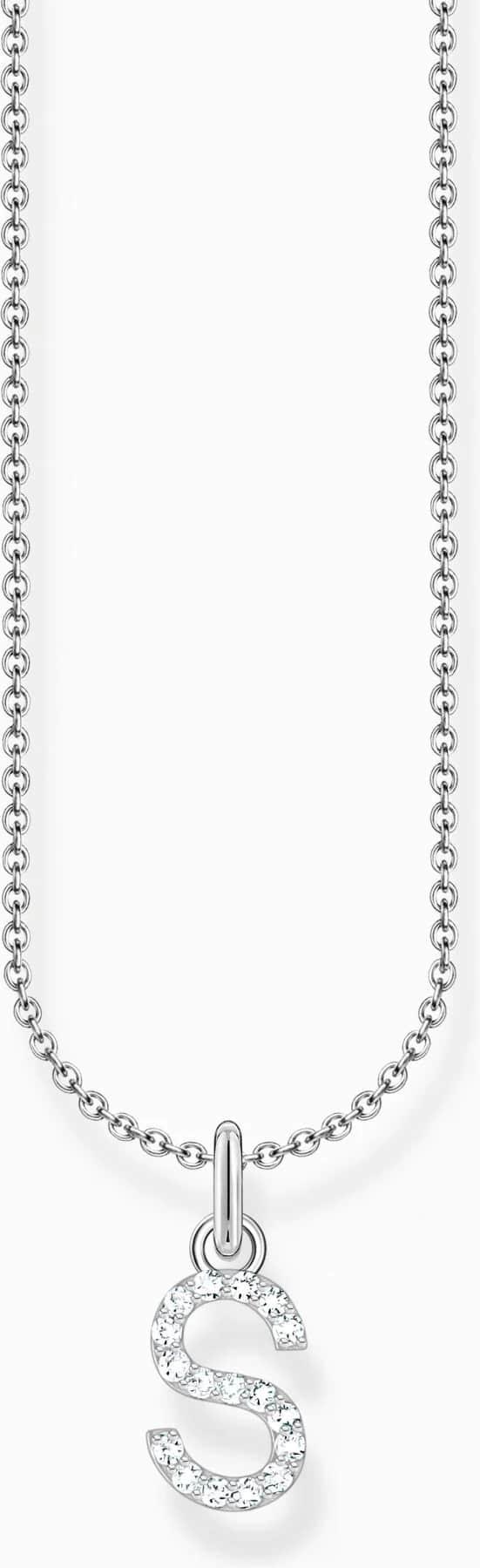 Thomas Sabo Letters KE2258-051-14-L45V Cadena de cuello para mujeres Thomas Sabo Letters KE2258-051-14-L45V Cadena de cuello para mujeres