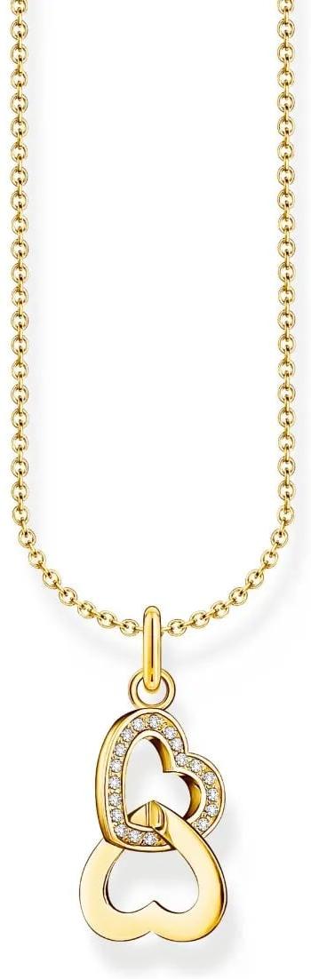 Thomas Sabo Golden Symbols KE2267-414-14-L45V Cadena de cuello para mujeres Thomas Sabo Golden Symbols KE2267-414-14-L45V Cadena de cuello para mujeres