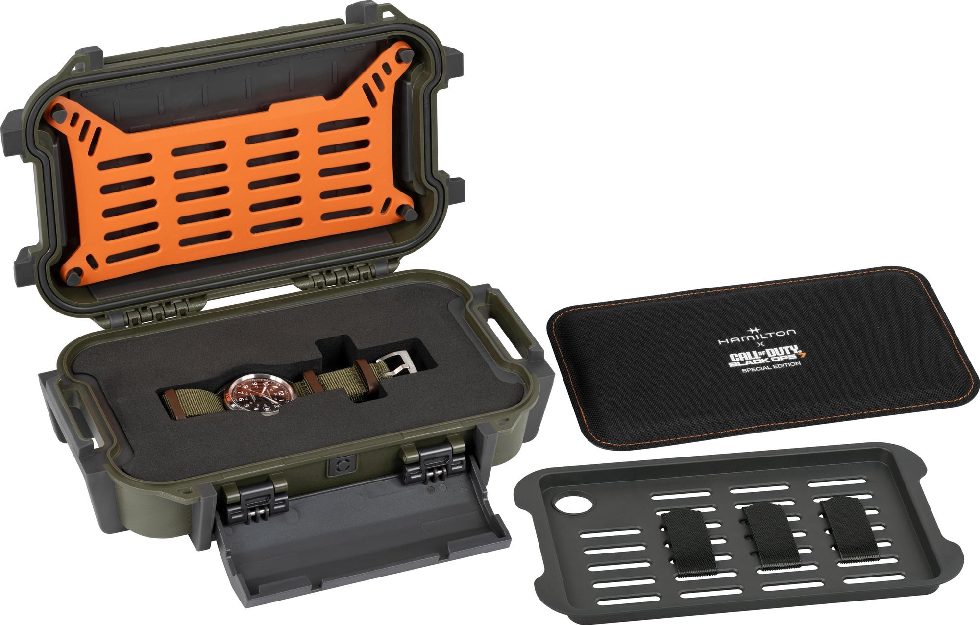 Hamilton Khaki Field Auto 38mm "CALL OF DUTY" (x/5000) H70475930 Orologio automatico Produzione strettamente limitata