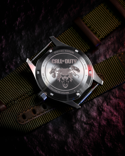 Hamilton Khaki Field Auto 38mm "CALL OF DUTY" (x/5000) H70475930 Orologio automatico Produzione strettamente limitata Hamilton Khaki Field Auto 38mm "CALL OF DUTY" (x/5000) H70475930 Orologio automatico Produzione strettamente limitata