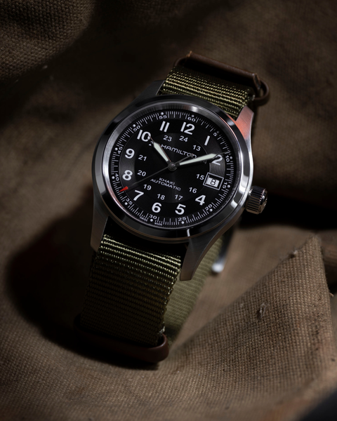 Hamilton Khaki Field Auto 38mm "CALL OF DUTY" (x/5000) H70475930 Orologio automatico Produzione strettamente limitata Hamilton Khaki Field Auto 38mm "CALL OF DUTY" (x/5000) H70475930 Orologio automatico Produzione strettamente limitata