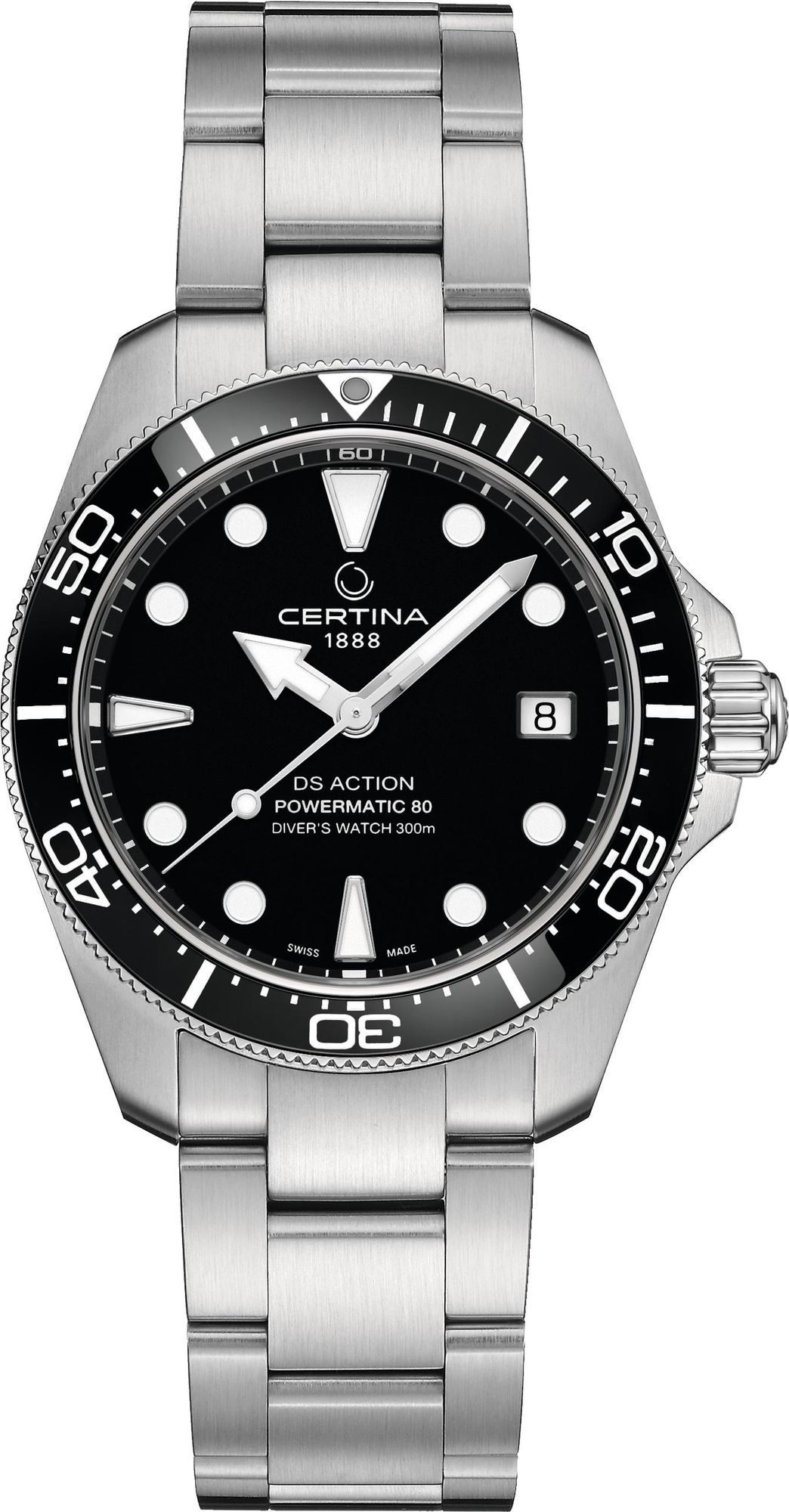 Certina DS Action 38mm C048.807.11.051.00 Unisex horloge
