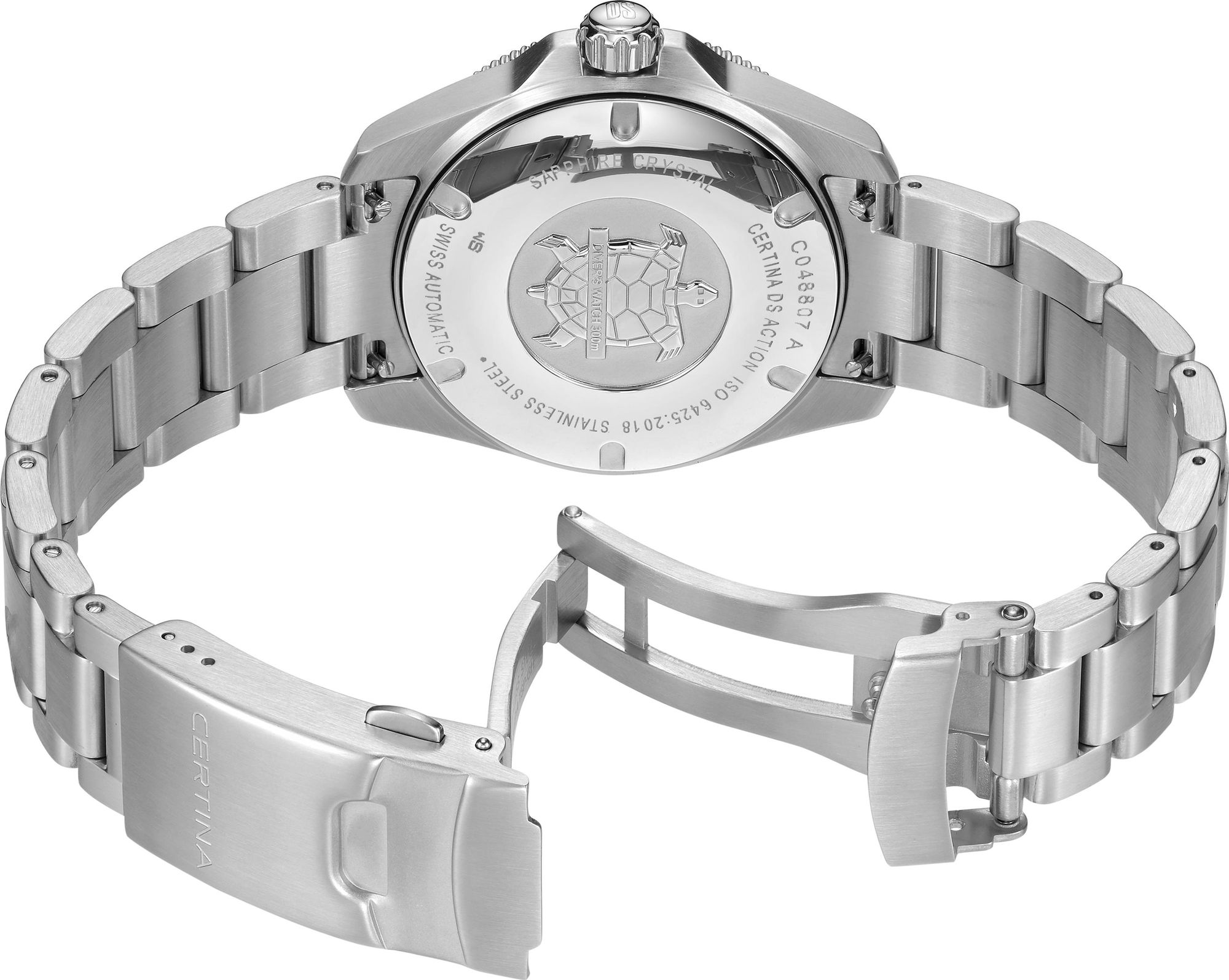 Certina DS Action 38mm C048.807.11.091.00 Unisex horloge