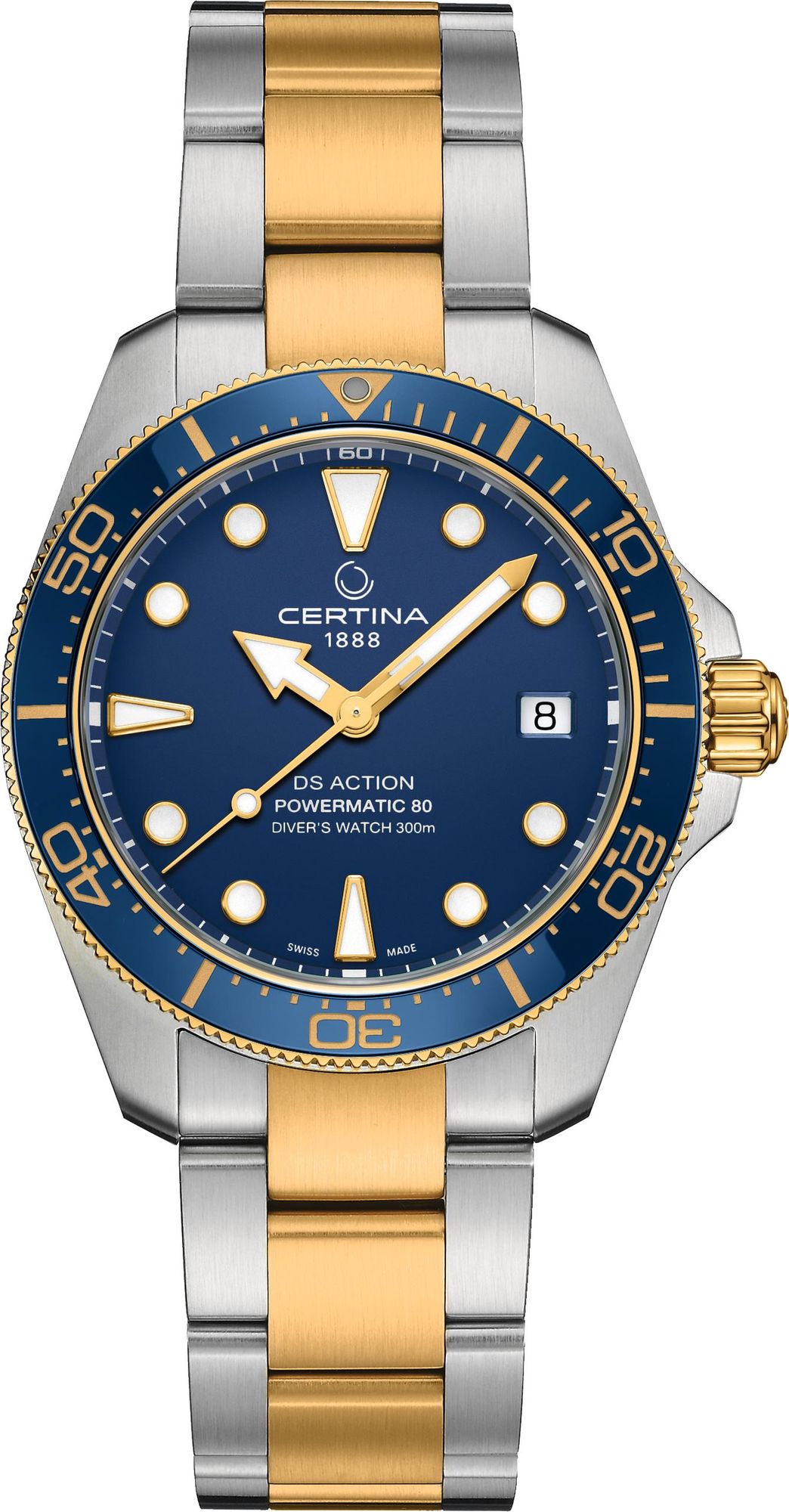 Certina DS Action 38mm C048.807.22.041.00 Unisex horloge
