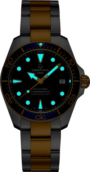 Certina DS Action 38mm C048.807.22.041.00 Unisex horloge