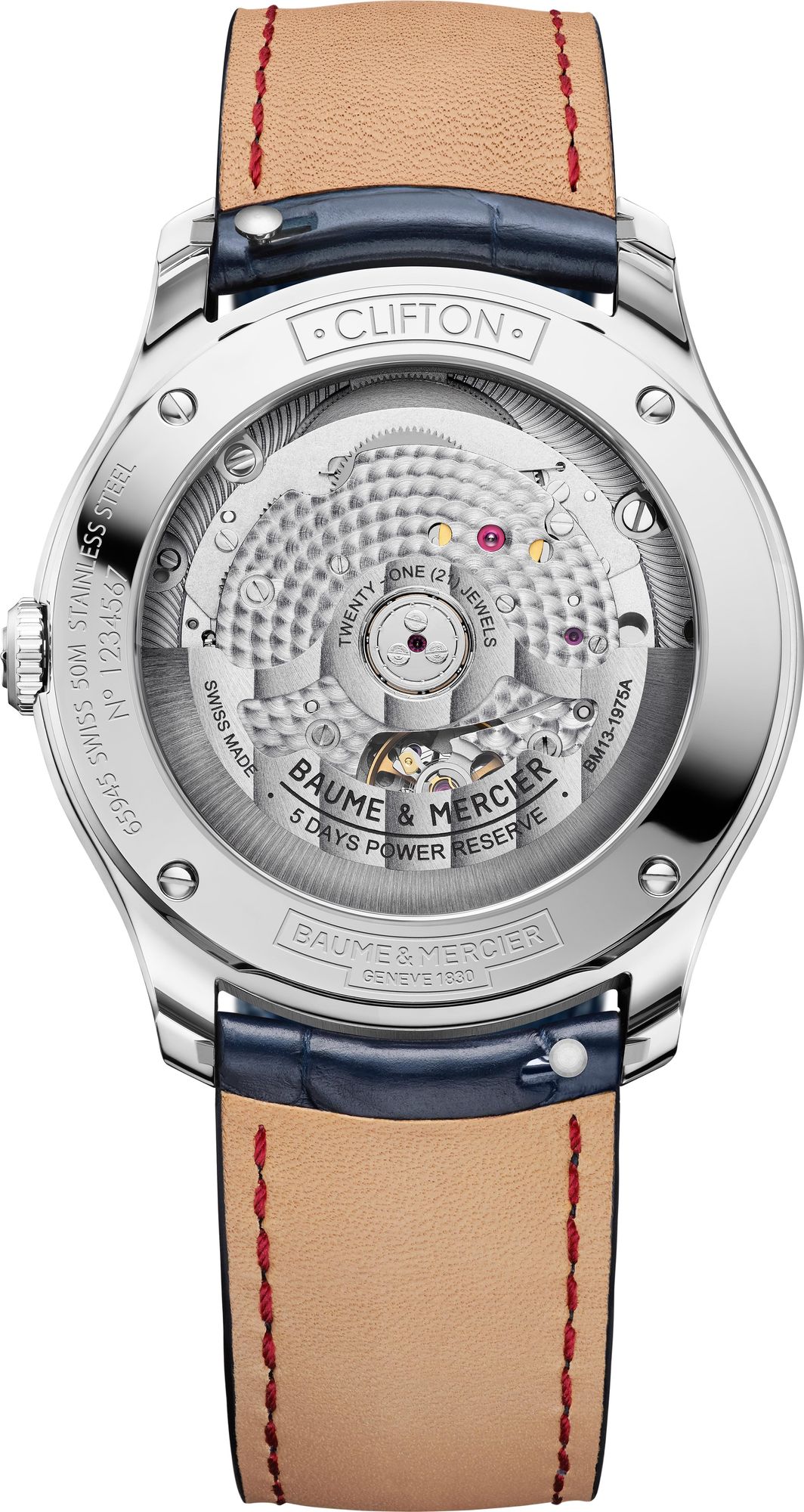 Baume & Mercier Clifton Baumatic 39mm M0A10771 Automatic Mens Watch