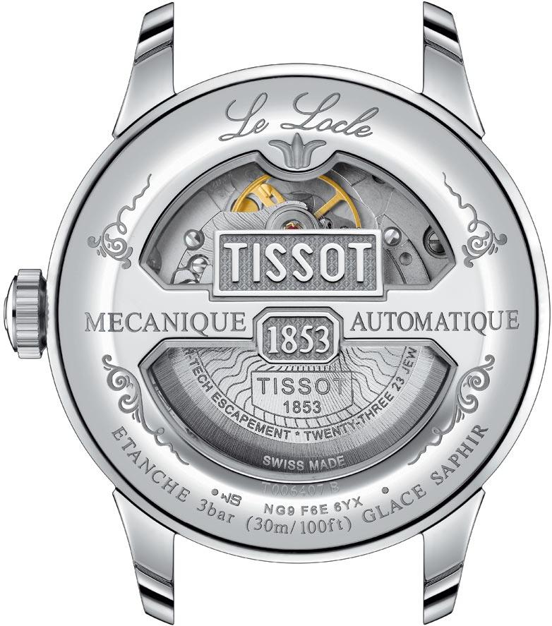 Tissot LE LOCLE AUTOMATIQUE POWERMATIC 80 T006.407.16.043.00 Montre Automatique pour hommes