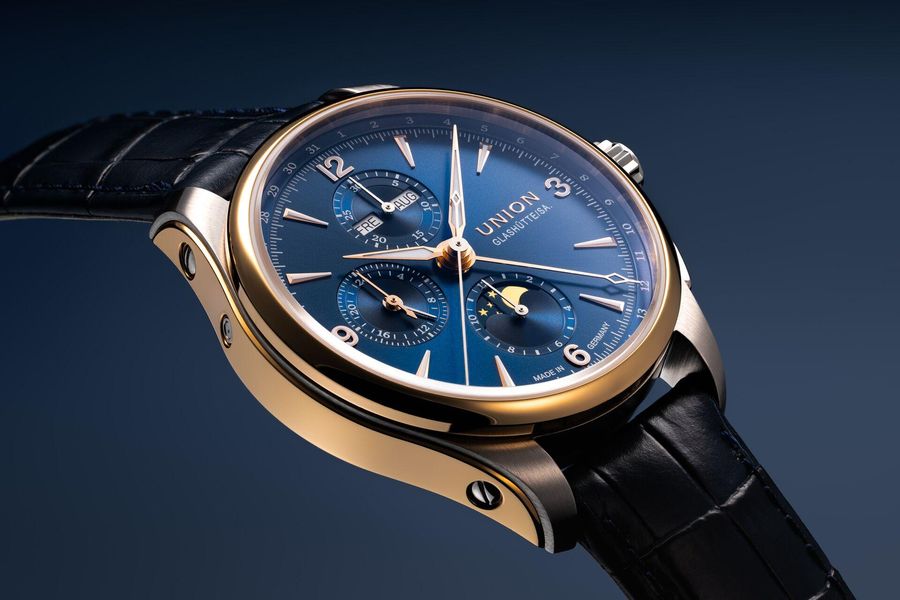 Union Glashütte Belisar Chronograph Mondphase D907.425.46.047.01 Cronografo automatico uomo Union Glashütte Belisar Chronograph Mondphase D907.425.46.047.01 Cronografo automatico uomo