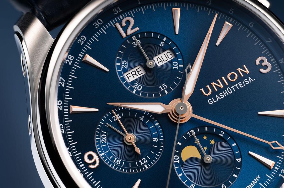 Union Glashütte Belisar Chronograph Mondphase D014.425.16.047.01 Cronógrafo Automático para hombres Union Glashütte Belisar Chronograph Mondphase D014.425.16.047.01 Cronógrafo Automático para hombres