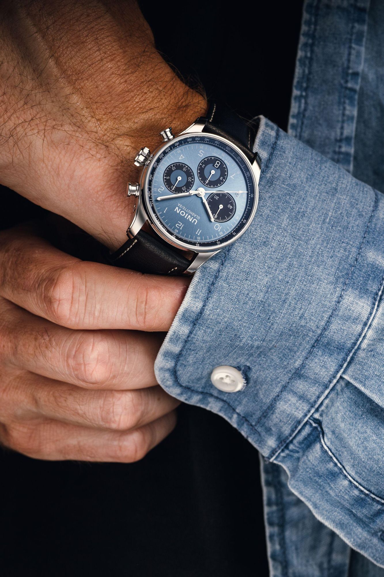 Union Glashütte Belisar Chronograph D009.227.16.042.00 Cronógrafo Automático para hombres