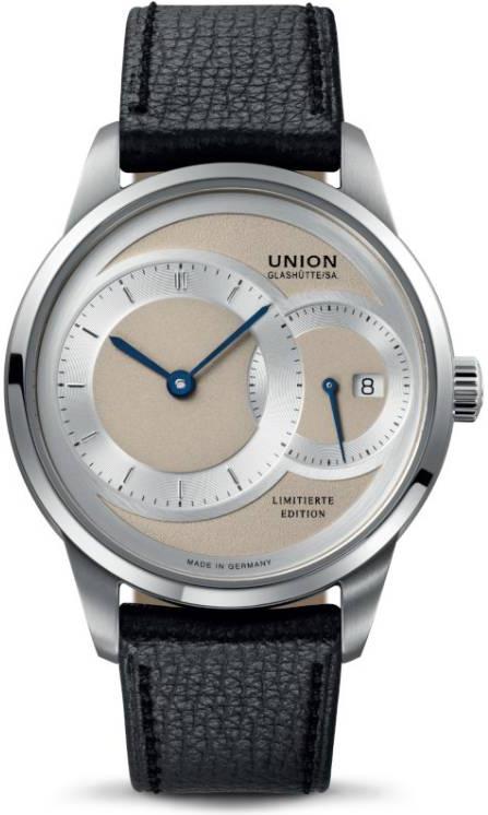 Union Glashütte 1893 große Sekunde D007.444.16.021.09 Herren Automatikuhr Streng Limitierte Auflage