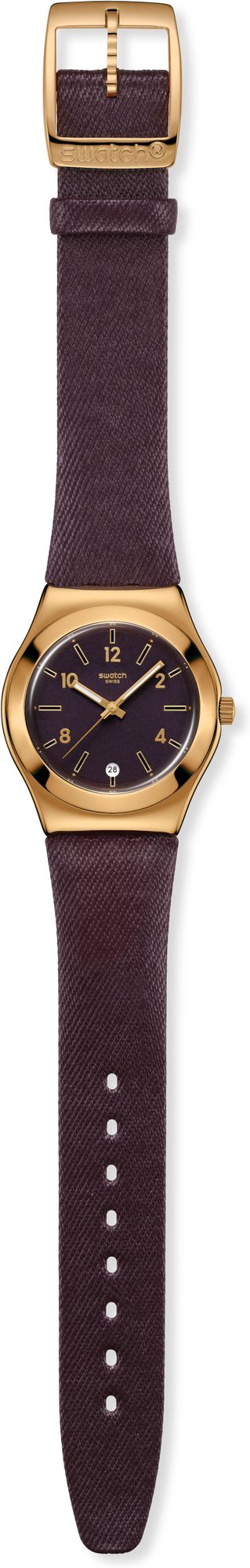 Swatch HEART OF BURGUNDY YLG413 Orologio unisex Swatch HEART OF BURGUNDY YLG413 Orologio unisex