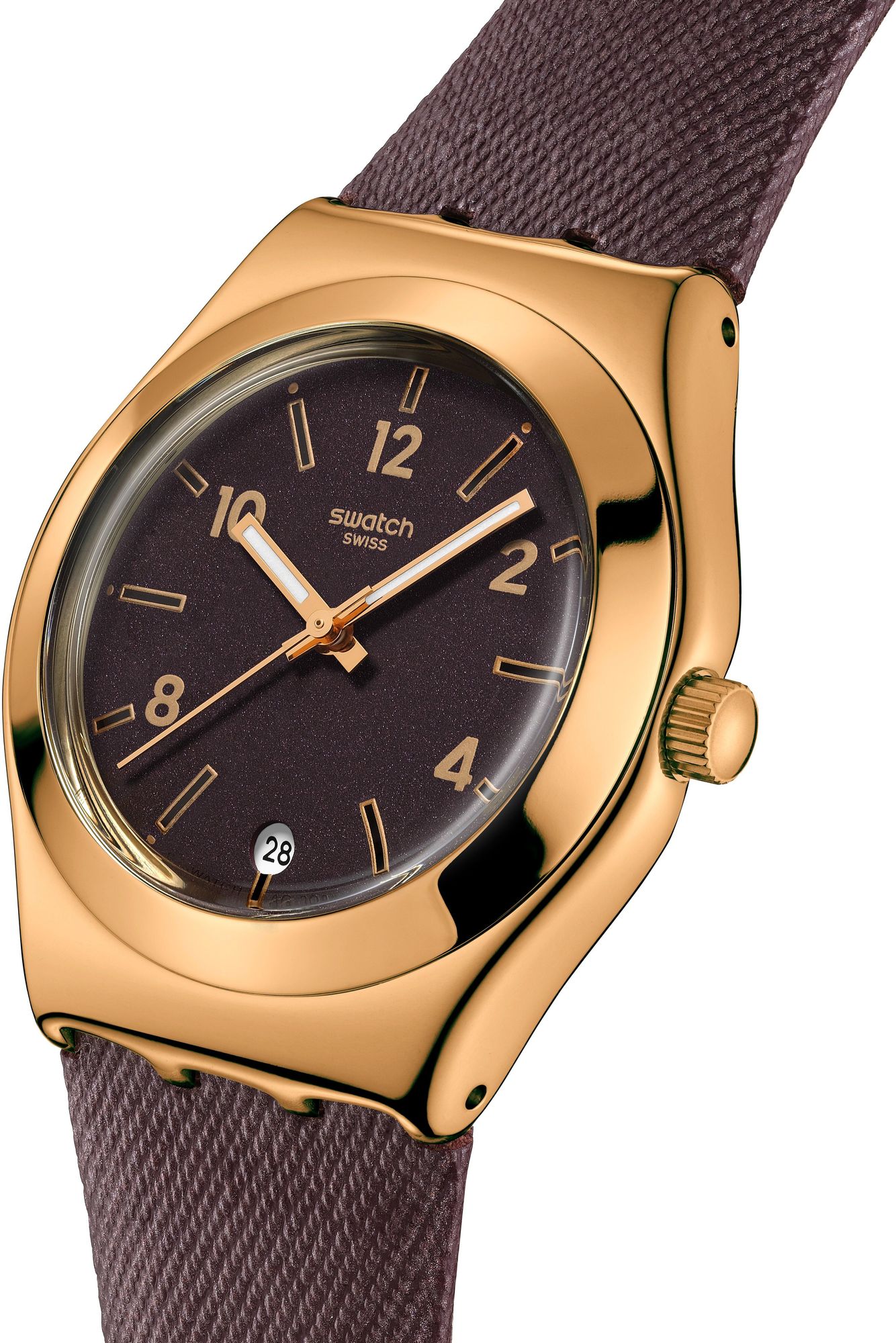 Swatch HEART OF BURGUNDY YLG413 Orologio unisex Swatch HEART OF BURGUNDY YLG413 Orologio unisex