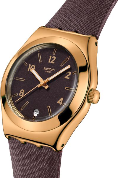 Swatch HEART OF BURGUNDY YLG413 Montre Unisexe Swatch HEART OF BURGUNDY YLG413 Montre Unisexe