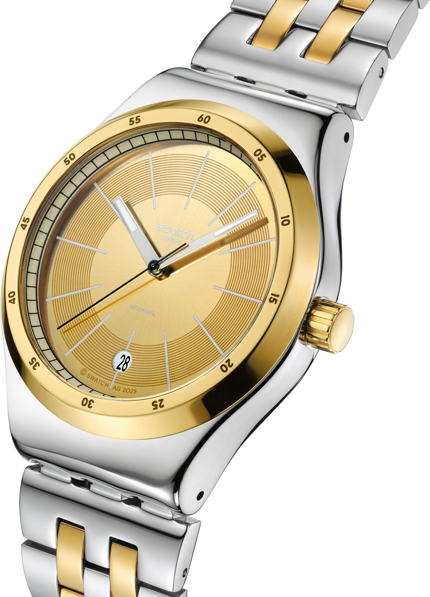 Swatch GOLDCLOAK MECHANISM YIS437G Orologio unisex Swatch GOLDCLOAK MECHANISM YIS437G Orologio unisex