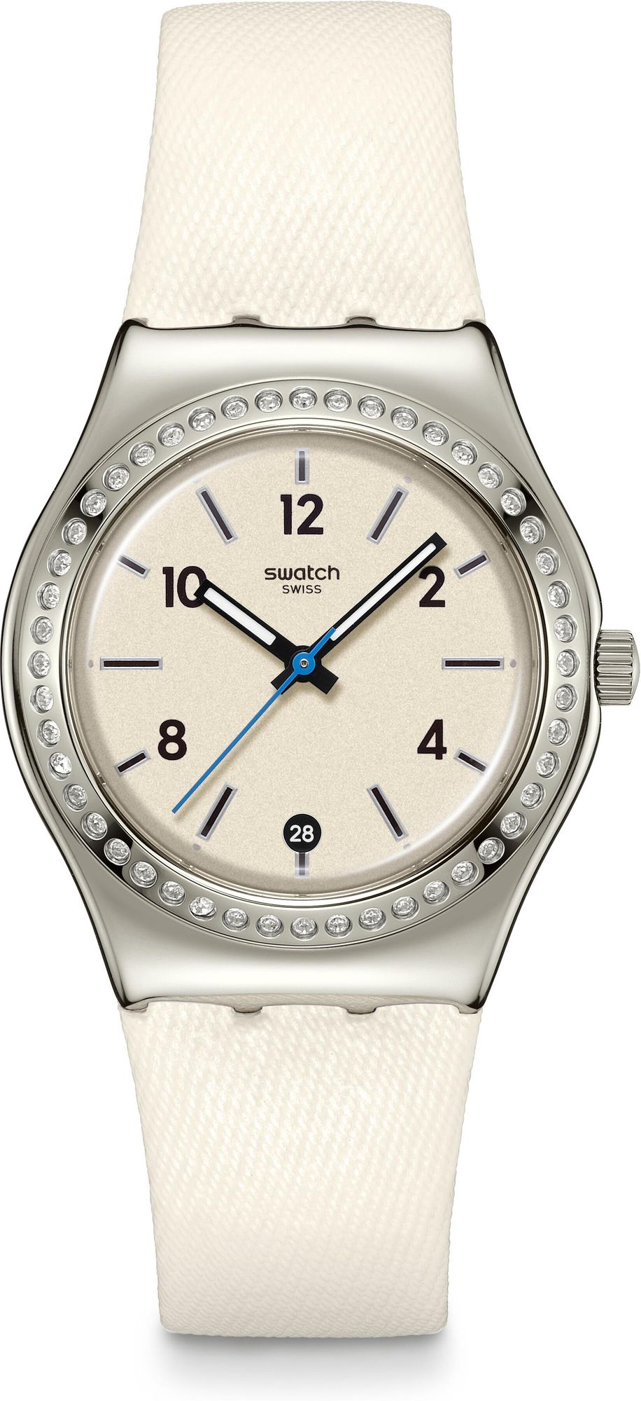 Swatch GLACIAL PETALS YLS471 Reloj de Pulsera para mujeres