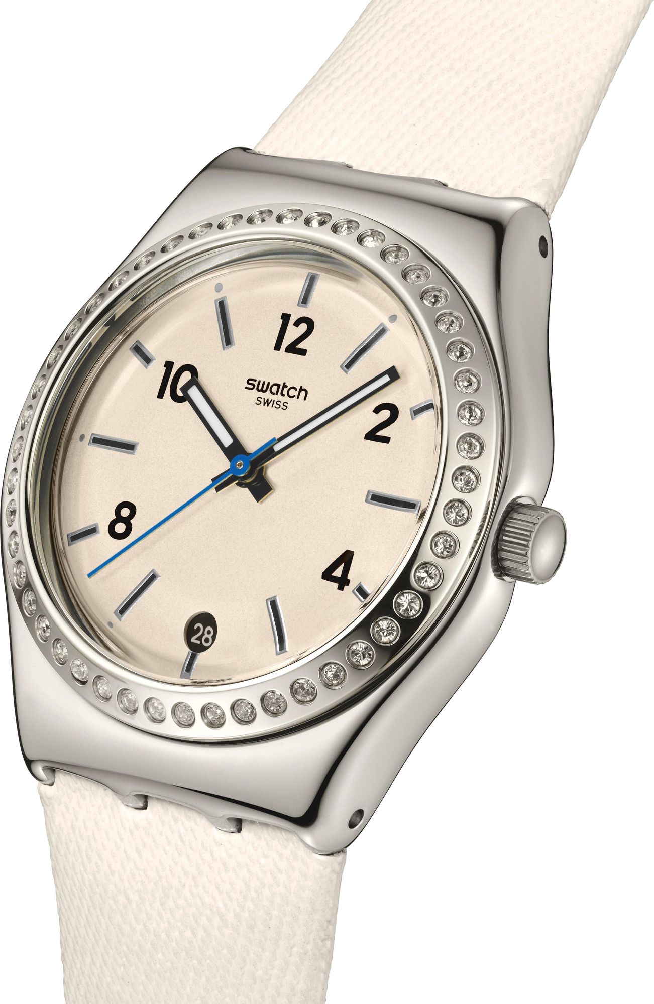 Swatch GLACIAL PETALS YLS471 Reloj de Pulsera para mujeres