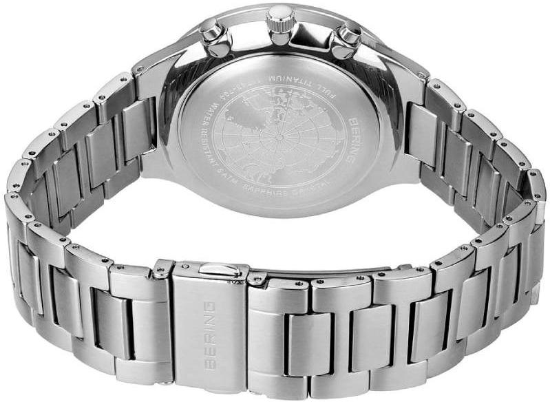 Bering Titanium 11743-704 Cronógrafo para hombres Bering Titanium 11743-704 Cronógrafo para hombres