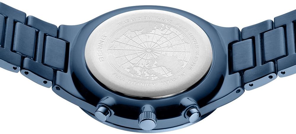 Bering Titanium 11743-797 Cronógrafo para hombres Bering Titanium 11743-797 Cronógrafo para hombres
