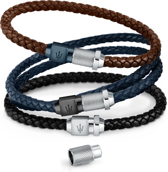 MASERATI RECYCLED JM223AVE15 Mens Bracelet MASERATI RECYCLED JM223AVE15 Mens Bracelet