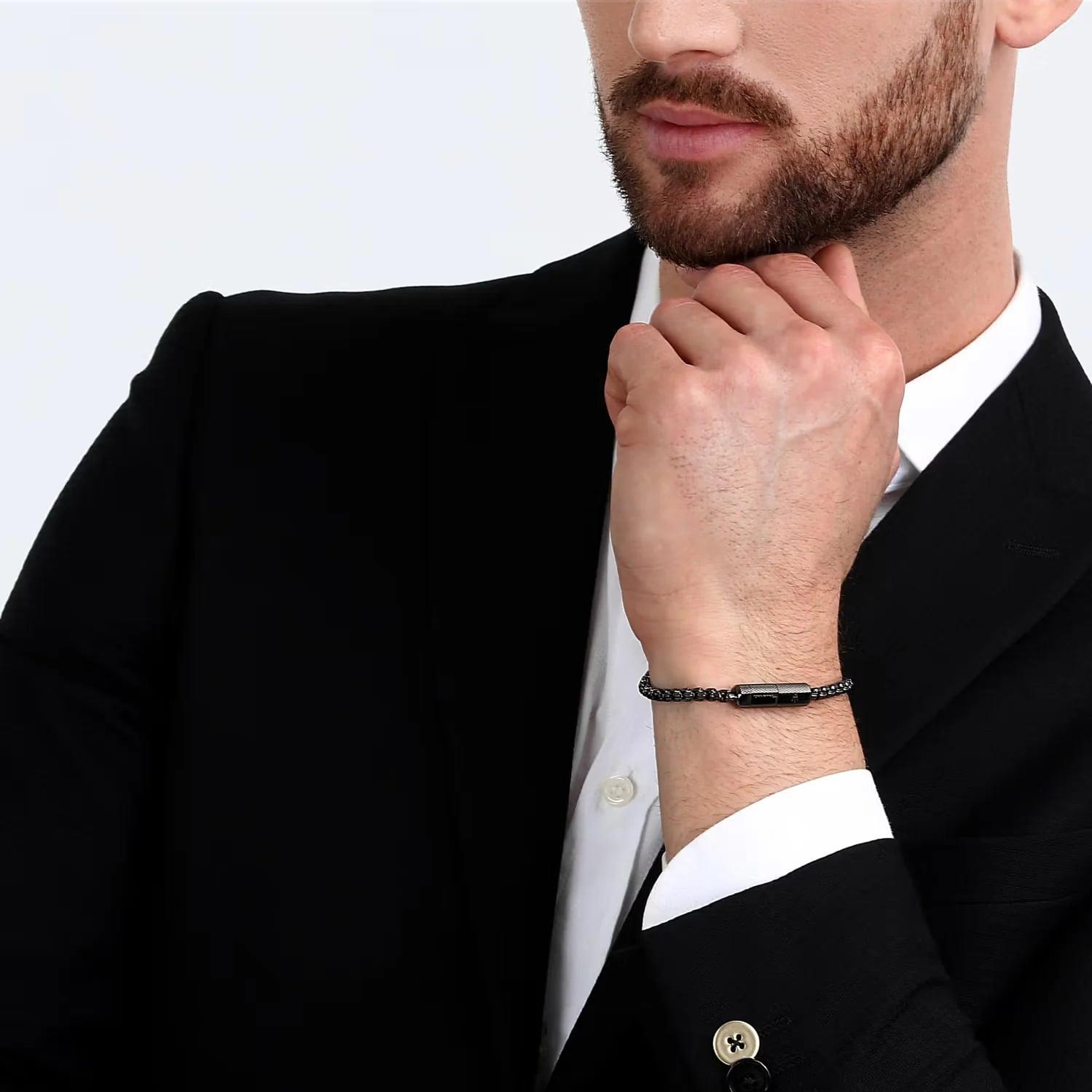 MASERATI ICONIC JM223ATK23 Herenarmband