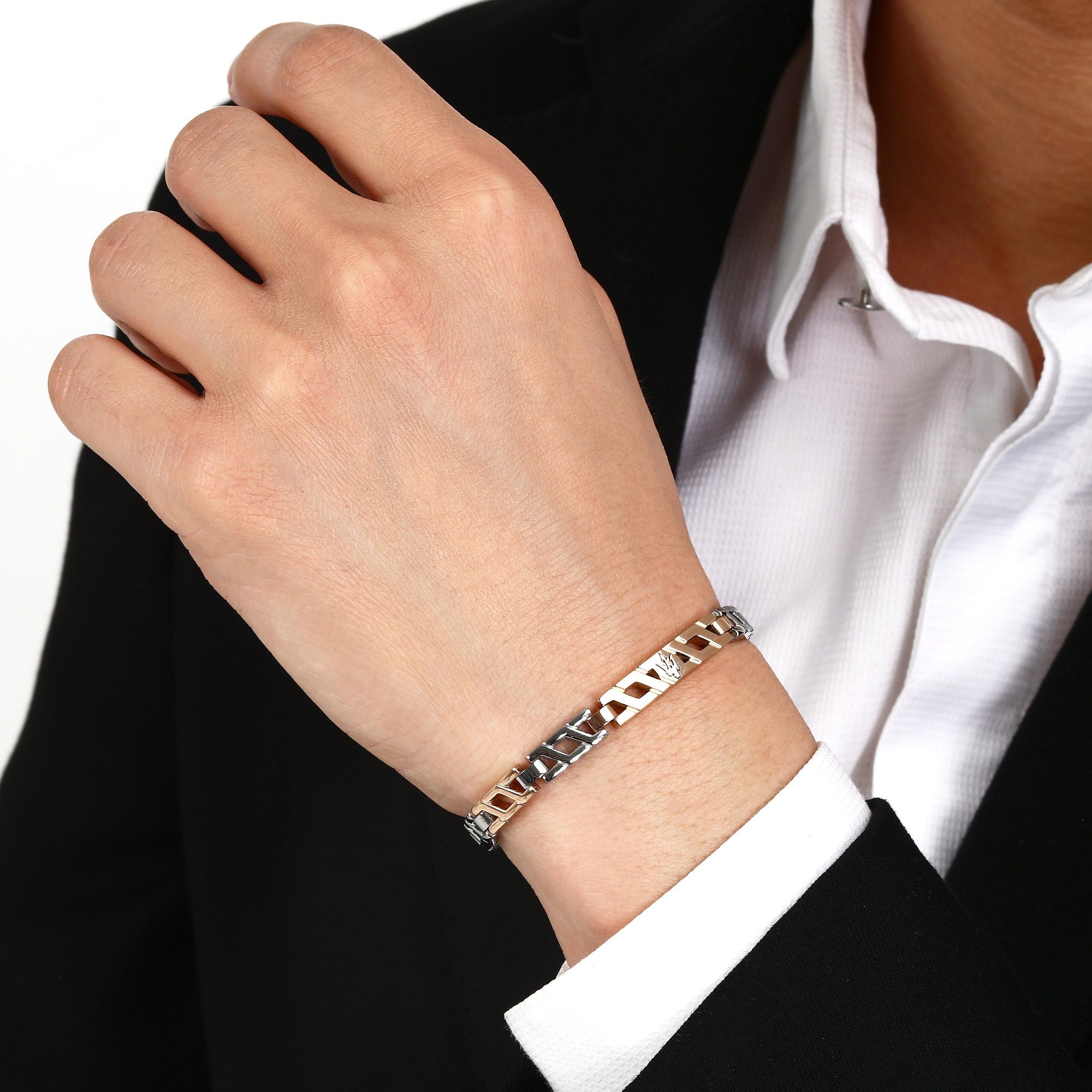 MASERATI ICONIC JM124AVD37 Herenarmband MASERATI ICONIC JM124AVD37 Herenarmband