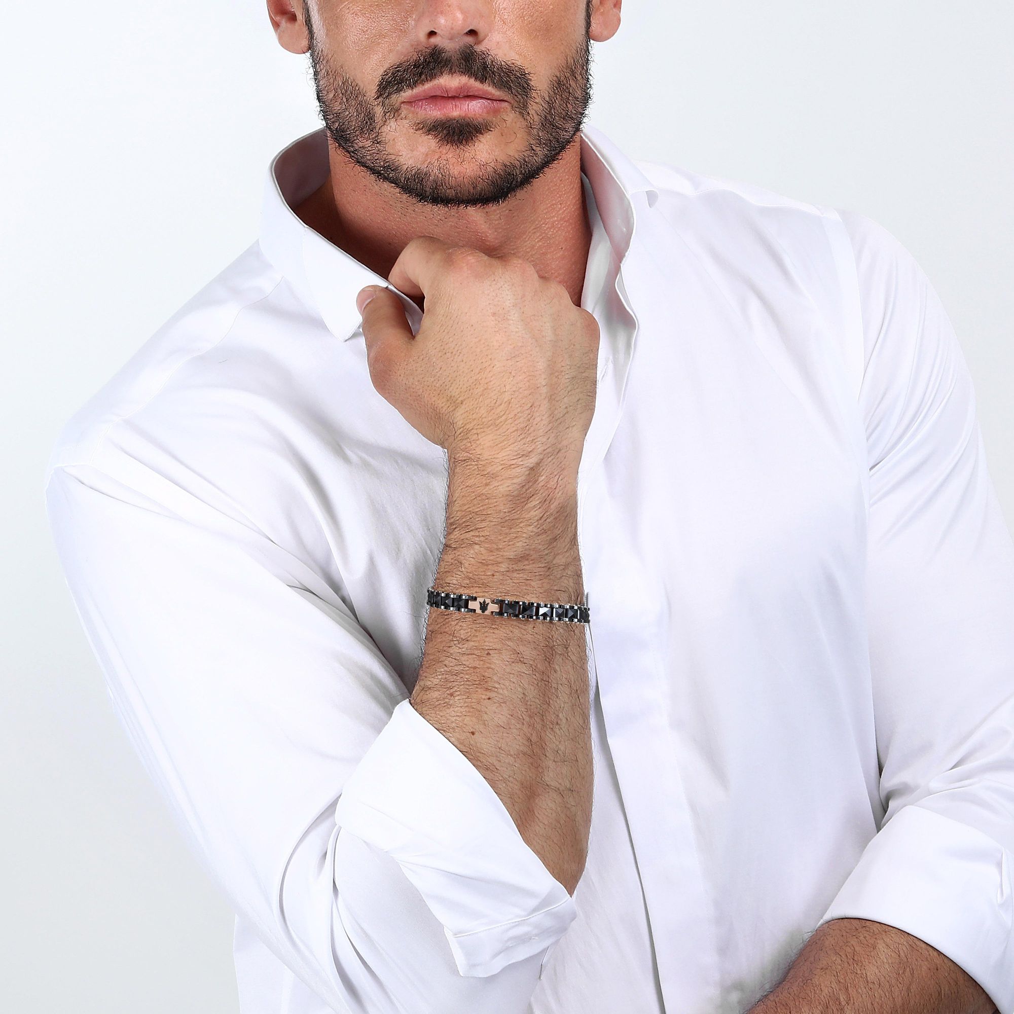 MASERATI CERAMIC JM422ATZ13 Herenarmband