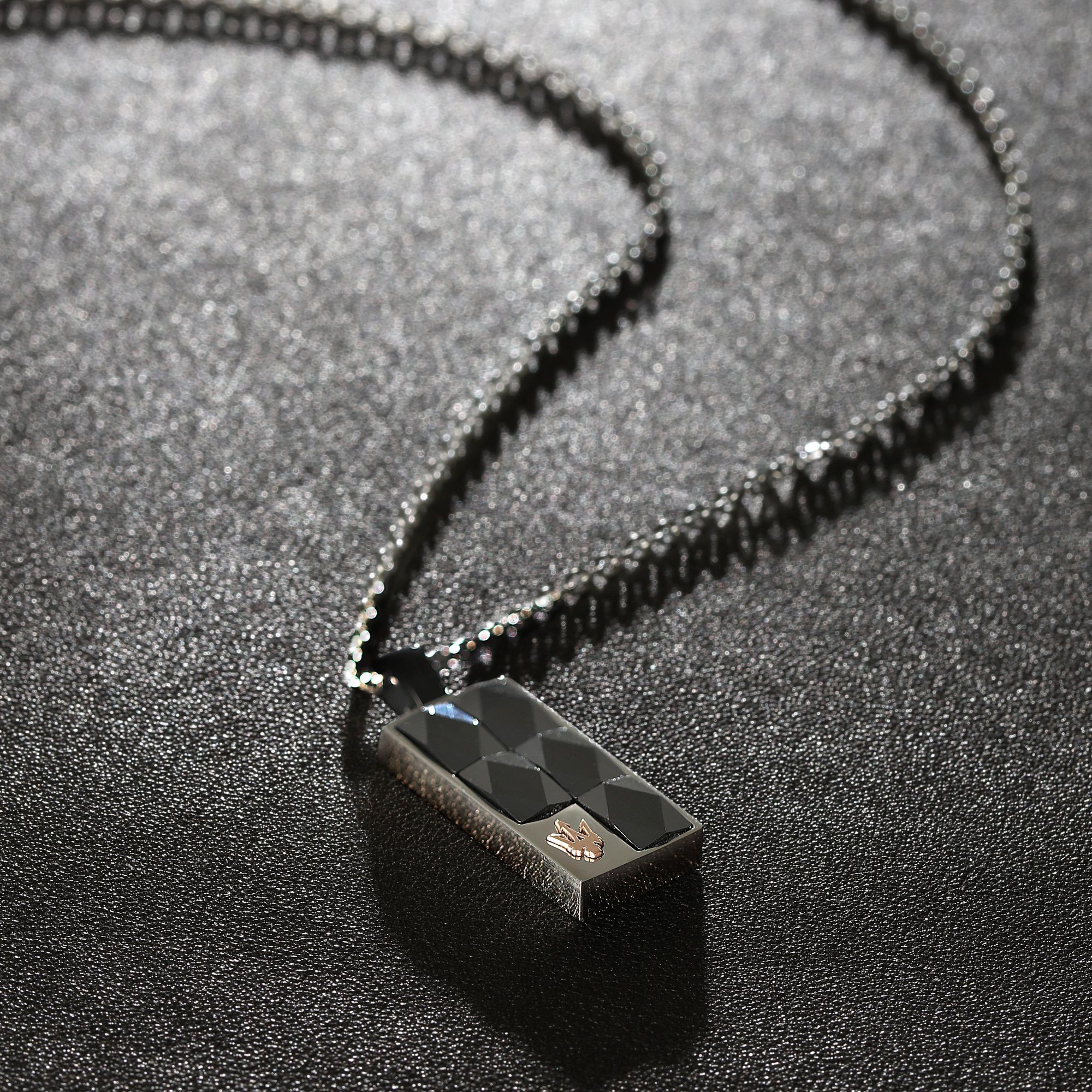 MASERATI CERAMIC JM423ATZ27 Herrenhalskette