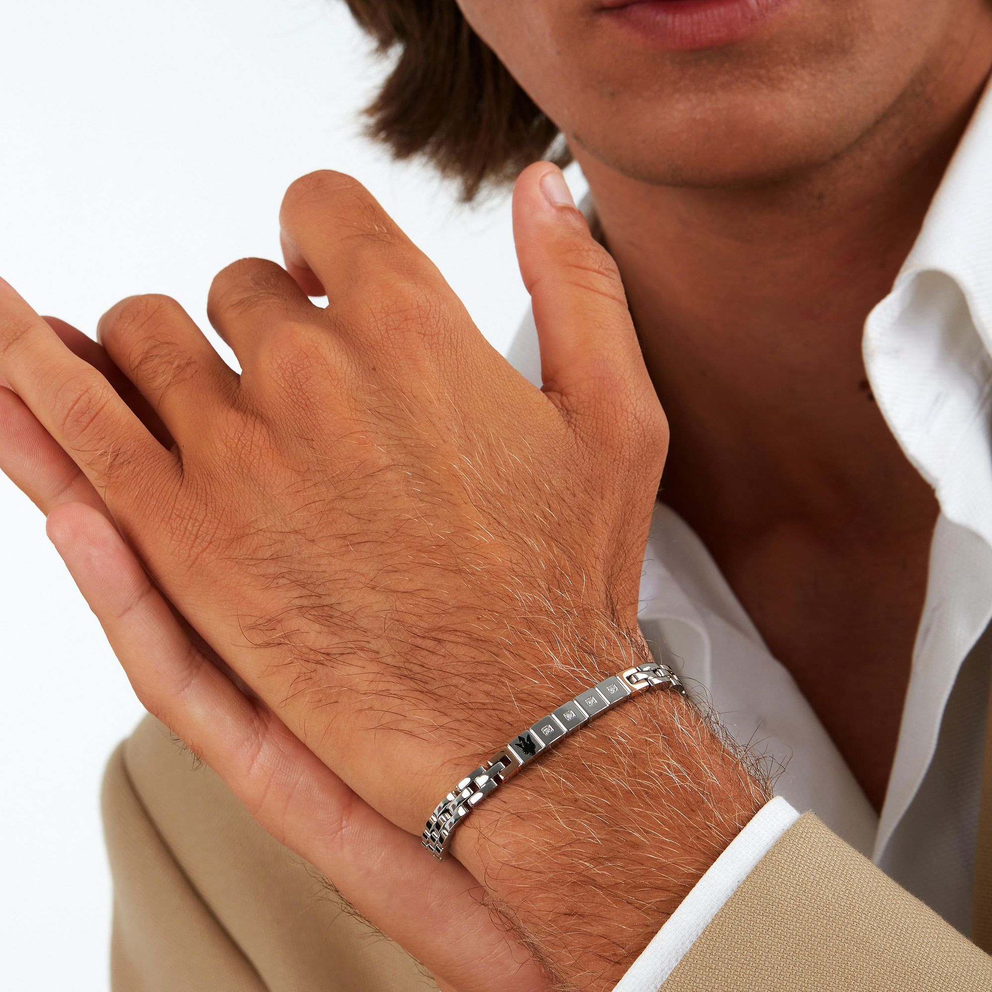 MASERATI DIAMONDS JM423ATY19 Herrenarmband