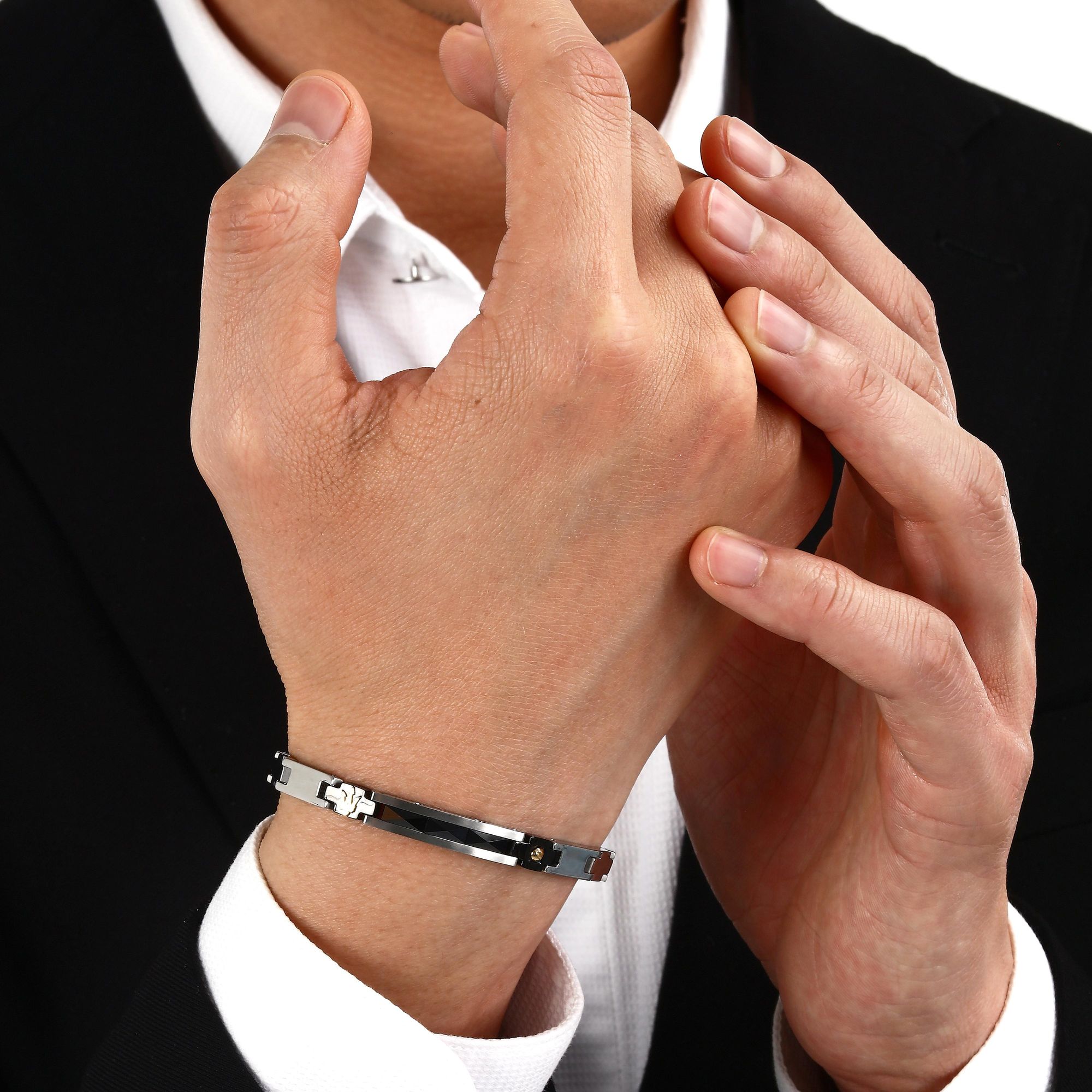 MASERATI CERAMIC JM224ATZ35 Herrenarmband