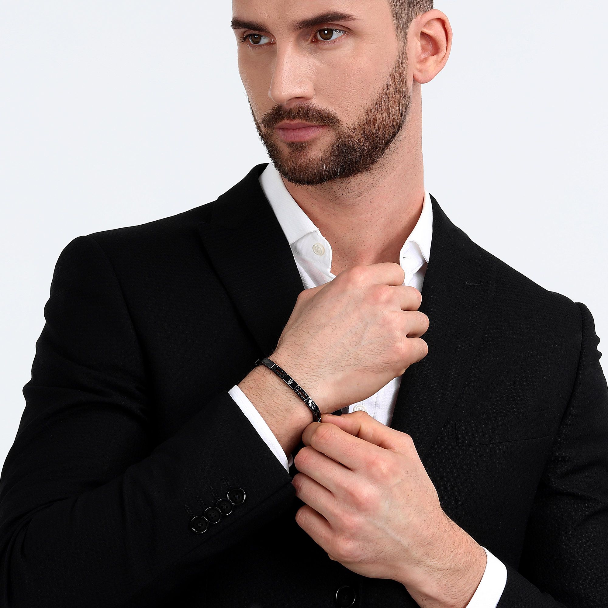 MASERATI CERAMIC JM223ATZ21 Herrenarmband