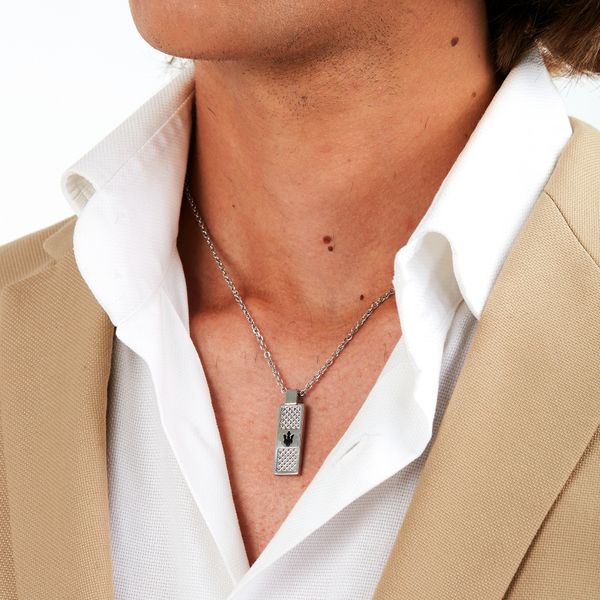 MASERATI ICONIC JM423AVD20 Cadena de cuello para hombres